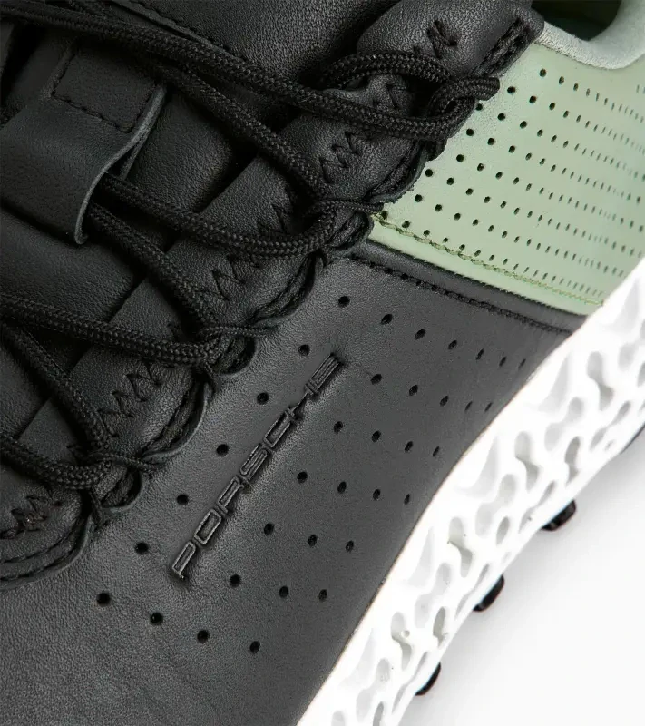 PORSCHE DESIGN Xetic V Sneakers Obuv volnočasová sportovní kožená odlehčená mátová zelená s černou