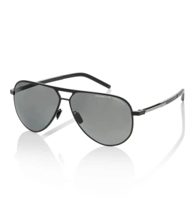 PORSCHE DESIGN 50Y Sunglasses P´8942 Sluneční brýle pilotky černé platinové