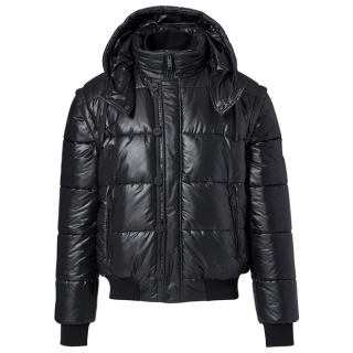 Porsche Design FUNCTIONAL HYBRID BOMBER JACKET Bunda bomber a vesta s kapucí