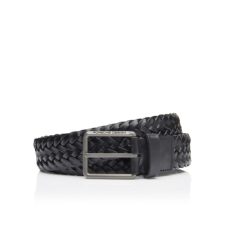 Porsche Design Casual Belt Pin Buckle 35 Opasek šířka 3,5 cm černý black