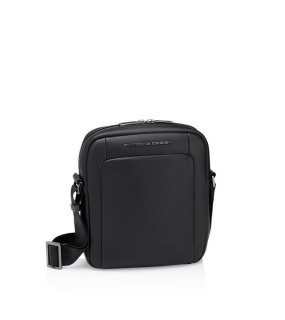 Porsche Design ROADSTER LEATHER SHOULDERBAG XS Taška přes rameno kožená černá black