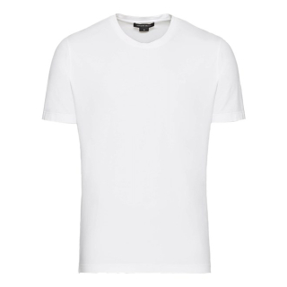 PORSCHE DESIGN Crew Neck T-Shirt Tričko s kulatým výstřihem bílá