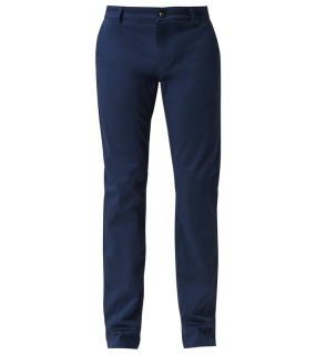 Porsche Design BASIC REGULAR FIT CHINO pánské kalhoty námořní modré