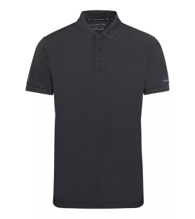 PORSCHE DESIGN Men's Polo Shirt Polokošile tričko s límečkem a knoflíčky černá
