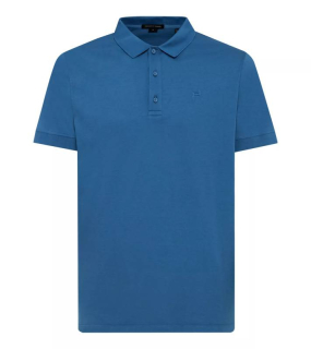 PORSCHE DESIGN P Icon Polo Tričko módní s límečkem a logem modré