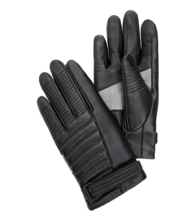 PORSCHE DESIGN Padded Leather Gloves Rukavice zimní kožené černé
