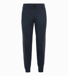 PORSCHE DESIGN Leisure Trousers - Sportovní kalhoty  pro volný čas,  tmavě modré s lemem a logem