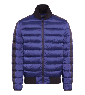 PORSCHE DESIGN Lightweight Jacket Bunda odlehčená prošívaná tmavě modrá