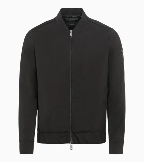 PORSCHE DESIGN Athleisure blouson Bunda módní volnočasová pro období podzim jaro černá