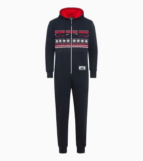 PORSCHE Unisex jumpsuit Christmas Kombinéza pro dospělé vánoční dekor tmavě modrá