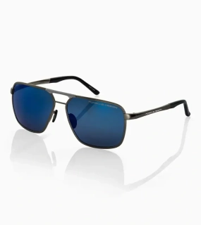 PORSCHE DESIGN Sunglasses P´8966 Sluneční brýle šedočerné a modrým gradientem zrcadlové