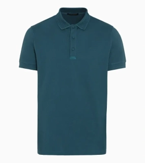 PORSCHE DESIGN TecFlex polo shirt Polokošile tričko s límečkem z piké petrolejově zelená