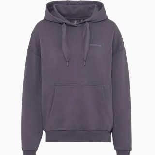 PORSCHE Women's Hoodie Essential Svetr klokanka dámská s kapucí a nápletem tmavší levandulová fialová 