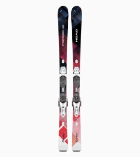 PORSCHE HEAD Ski 7 Series Turbo No.1 Lyže slezdové dámské červenočerné