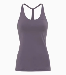 PORSCHE Women's Tank Top Yoga Capsule Collection Tílko dámské volnočasové fitness yoga levandulová provensálská