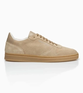 PORSCHE DESIGN Gumsole Trainers Obuv teniska kožená volnočasová pískově béžová