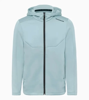 PORSCHE DESIGN Hooded sweat jacket Mikina s kapucí mentolová zelená