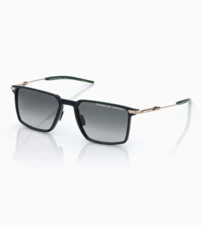 PORSCHE DESIGN Sunglasses P´8986 Sluneční brýle inspirované P911 zelenozlaté se skly v šedém gradientu