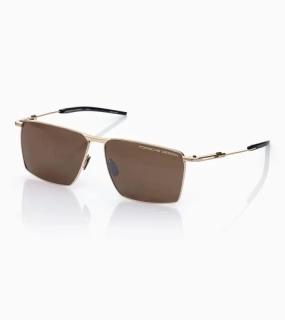 PORSCHE DESIGN Sunglasses P´8987 Sluneční brýle inspirované Porsche 911 GT3 RS zlatočerné s hnědými skly polarizované