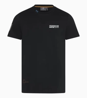 PORSCHE T-Shirt MARTINI RACING® Tričko s kulatým výstřihem černá