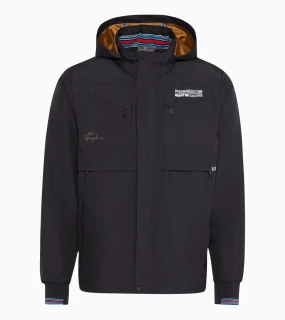 PORSCHE Windbreaker MARTINI RACING® větrovka s kapucí černá