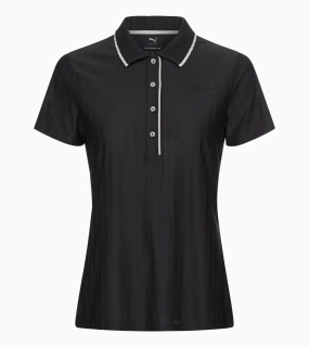 PORSCHE Polo shirt – 911 Targa 60Y dámské tričko s límečkem černé