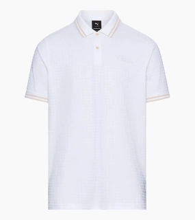 PORSCHE Polo shirt – 911 Targa 60Y triko s límečkem bílé