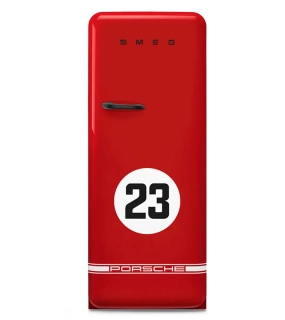 PORSCHE x SMEG Fridge 917 Salzburg LE Lednice červená