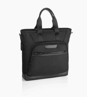 PORSCHE DESIGN Roadster Nylon Tote Bag Taška cestovní i manažerská přes rameno s přihrádkou na notebook do 15" černá