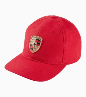 PORSCHE Kids cap Essential Čepice kšiltovka dětská se znakem červená