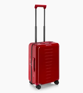PORSCHE DESIGN Roadster Hardcase Trolley S Kufr lehké kabinové skořepinové zavazadlo červené lesklé USB TSA