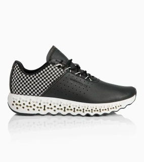 PORSCHE DESIGN Sport-Tex Xetic V Sneakers Obuv volnočasová sportovní kožená odlehčená černá