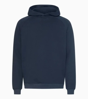 PORSCHE DESIGN Sport-Tex Hoodie Mikina s kapucí z žerzeje se vzorem a decentními logy tmavě modrá