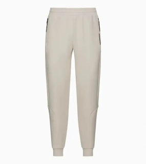 PORSCHE DESIGN Sweat Pants Kalhoty volnočasové sportovní funkční mírně strečové béžová