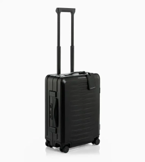 PORSCHE DESIGN Roadster Aluminum Trolley S Skořepinové zavazadlo kufr z hliníku velikost S černá TSA