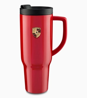 PORSCHE Thermal Mug - 911 GT3 S/C Termohrnek z nerezové oceli 1 litr červený